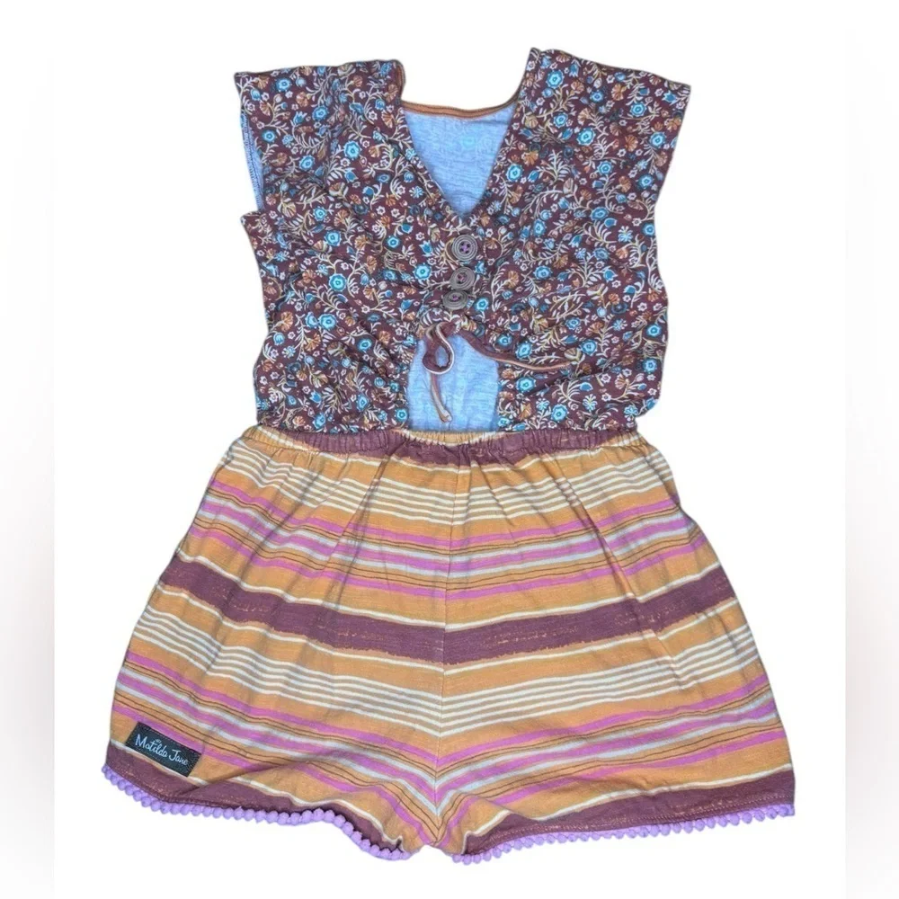 MATILDA JANE Girls Sundown Romper 4T  (k161)